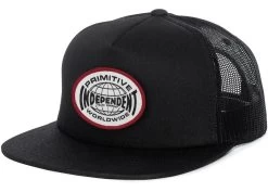 Primitive X Independent Global Trucker Cap Black