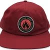 Black Label Since 88 6 Panel Cap Maroon