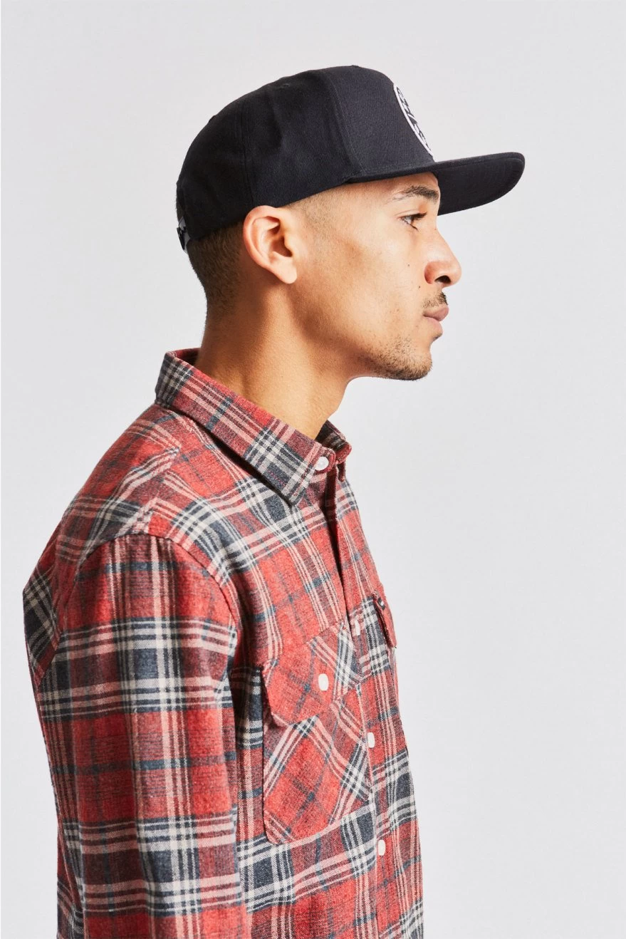 Brixton Oath III Snapback Black - Image 2