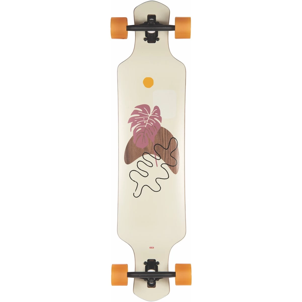 Globe Geminon 40 Rock Walnut/Monstera Complete Longboard - Image 2