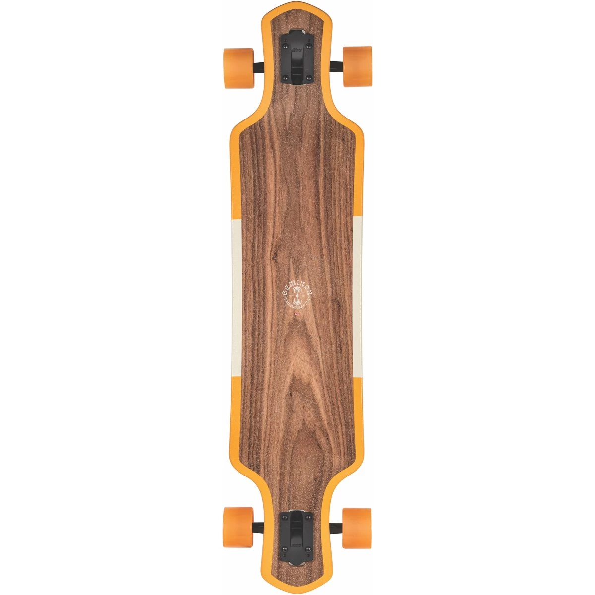 Globe Geminon 40 Rock Walnut/Monstera Complete Longboard - Image 4