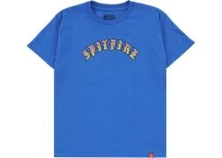 Spitfire Youth Old E T-Shirt Royal/Orange/Red