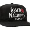 Loser Machine Endless Snapback Cap Black