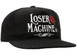 Loser Machine Endless Snapback Cap Black