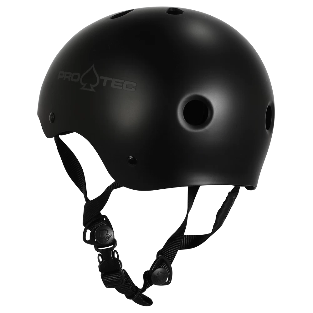 Pro-Tec Classic Certified Helmet Matte Black - Image 2