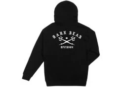 Dark Seas Brickyard Stock Pullover Hoodie Black