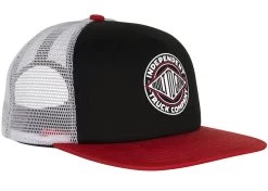 Independent BTG Summit Printed Trucker Cap Off White Black Red