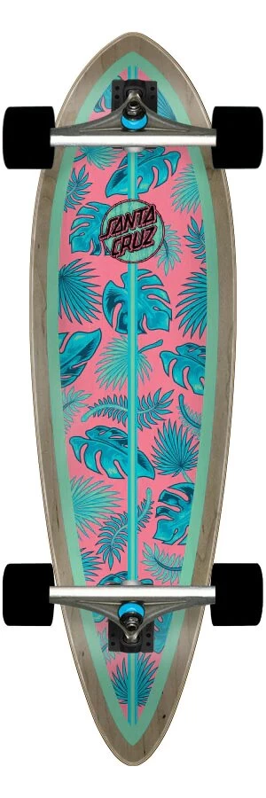 Santa Cruz Pintail Cabana Dot Complete Longboard - Image 2