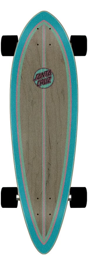 Santa Cruz Pintail Cabana Dot Complete Longboard - Image 3