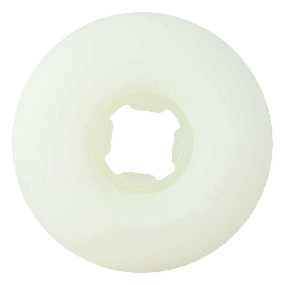 Santa Cruz Slime Balls Vomit Mini II 53MM 97A White/Blue Skateboard Wheels - Image 2