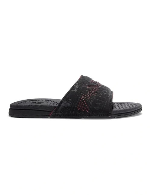 DC X Star Wars Bolsa Slide Sandals Black/Black/Red - Image 2