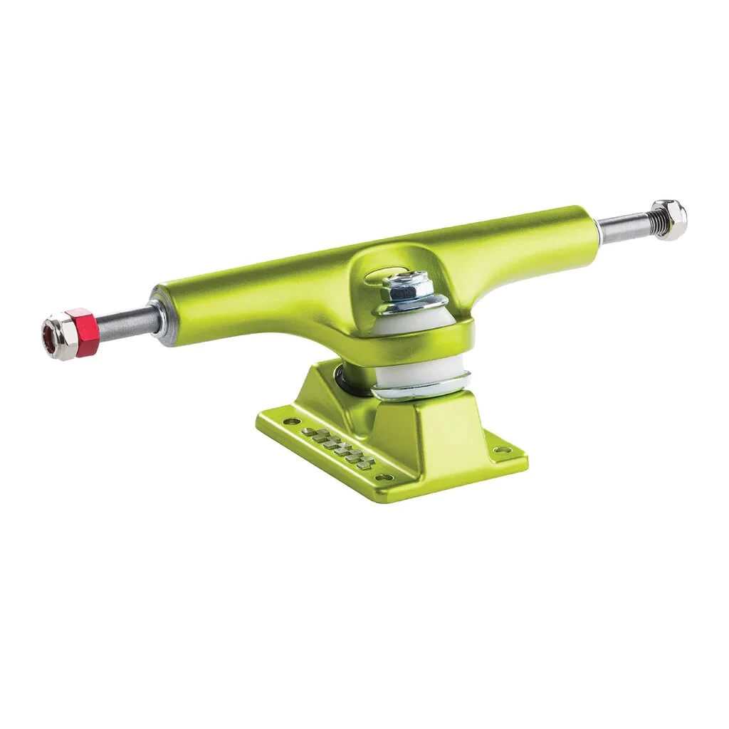 Ace AF-1 22 Satin Lime Skateboard Trucks - Image 2