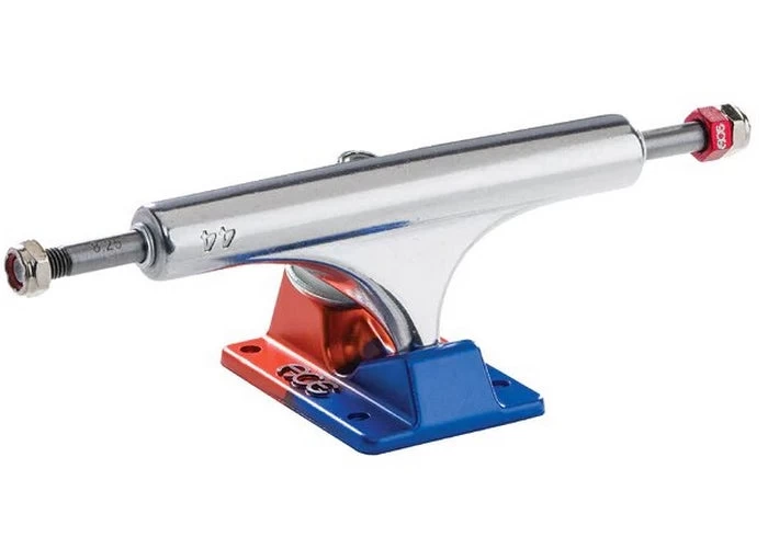 Ace AF-1 44 Anodized Blue/Orange Skateboard Trucks