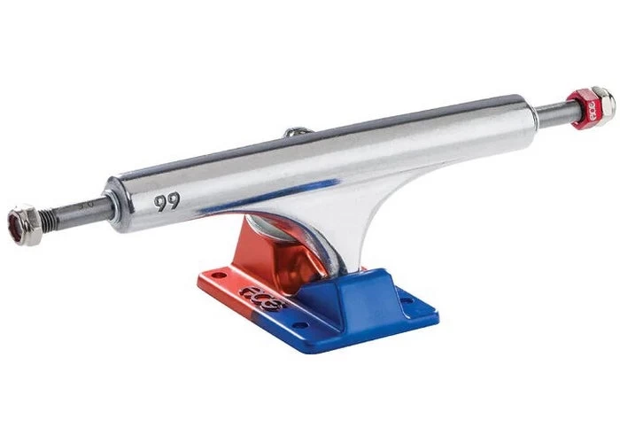 Ace AF-1 66 Anodized Blue/Orange Skateboard Trucks