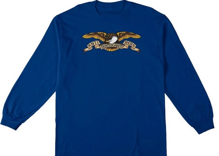 AntiHero Youth Eagle Long Sleeve Tee Royal