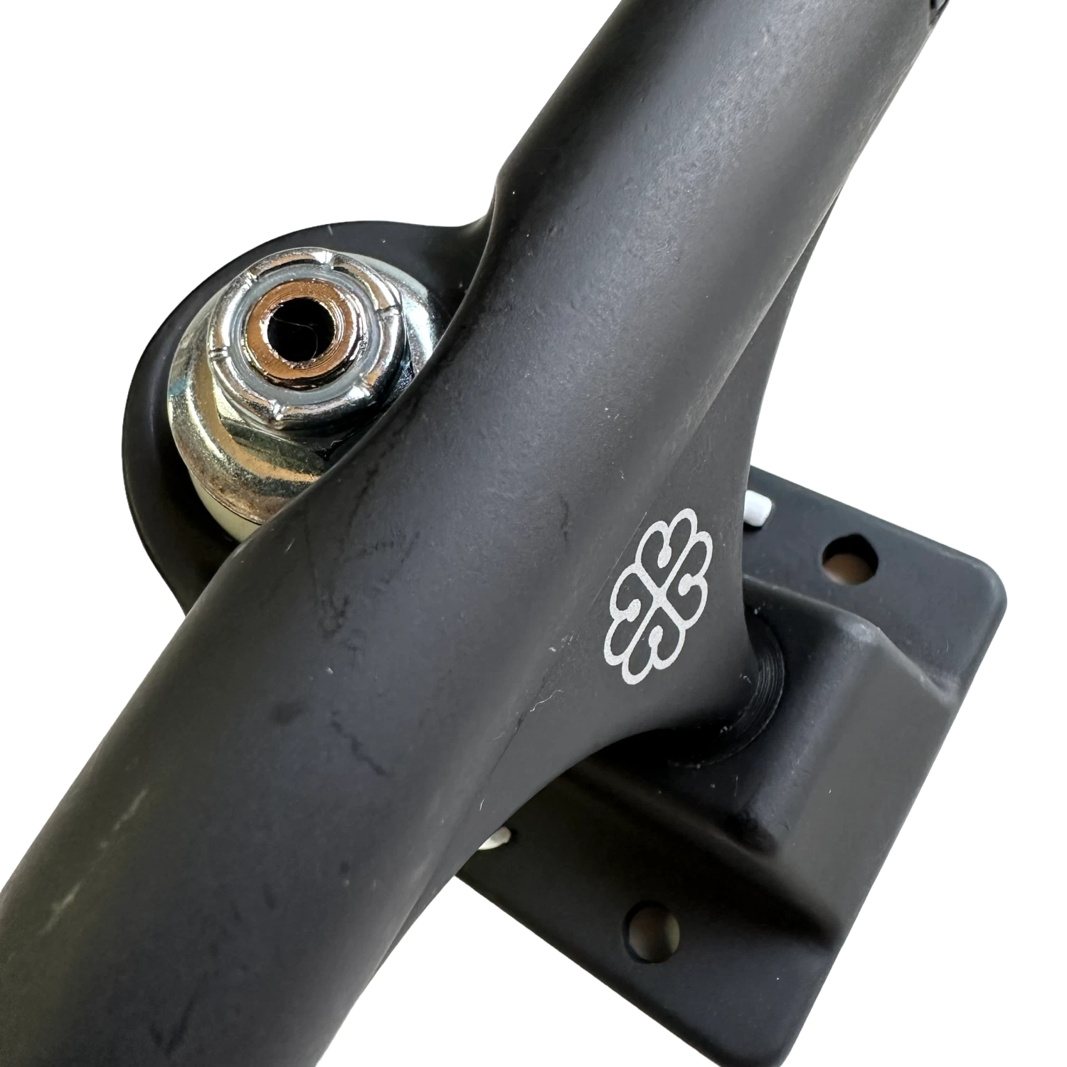 Ace X BIG O X Mehrathon AF-1 Hollow 55 Matte Black Skateboard Trucks - Image 3