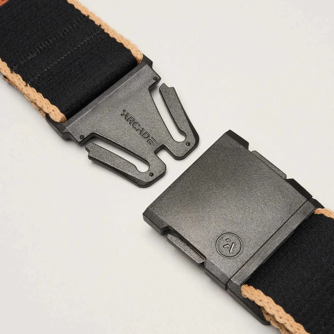 Arcade Blackwood A2 Stretch Belt Black/Sand - Image 3