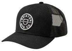 Brixton Crest MP Trucker Cap Black/Black