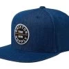 Brixton Oath III Snapback Cap Denim