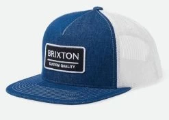 Brixton Palmer Proper Trucker Cap Denim/White