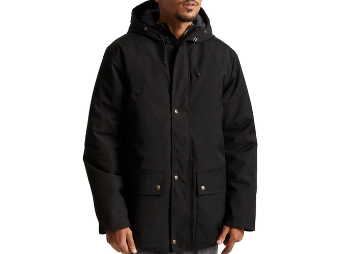Brixton Storm Parka Jacket Black