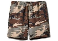 Brixton Voyage Shorts Camo Surplus