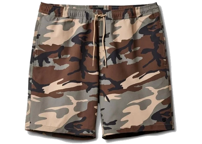 Brixton Voyage Shorts Camo Surplus