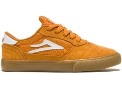 Lakai Cambridge Kid Shoes Orange Suede