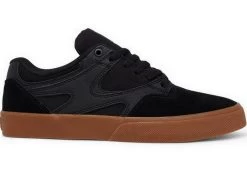 DC Kalis Vulc Black/Black/Gum Shoes