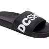 DC Slide Sandals Black/White