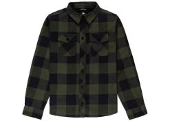 Element Tacoma 2 Boys' Long Sleeve Shirt Forest Night Heather