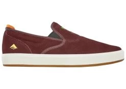 Emerica X OJ Wino G6 Slip Cup Shoes Burgundy