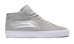 Lakai Flaco 2 Mid Shoes Light Grey Suede