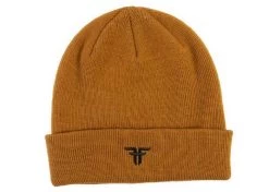 Fallen Trademark Embroidered Beanie Camel
