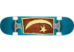 Foundation Star & Moon V2 Blue 7.88" Complete Skateboard