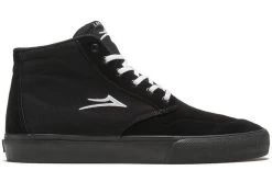 Lakai Riley 3 High Shoes Black/Black Suede