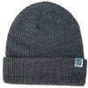 Meow Stacked Cuff Beanie Dark Heather