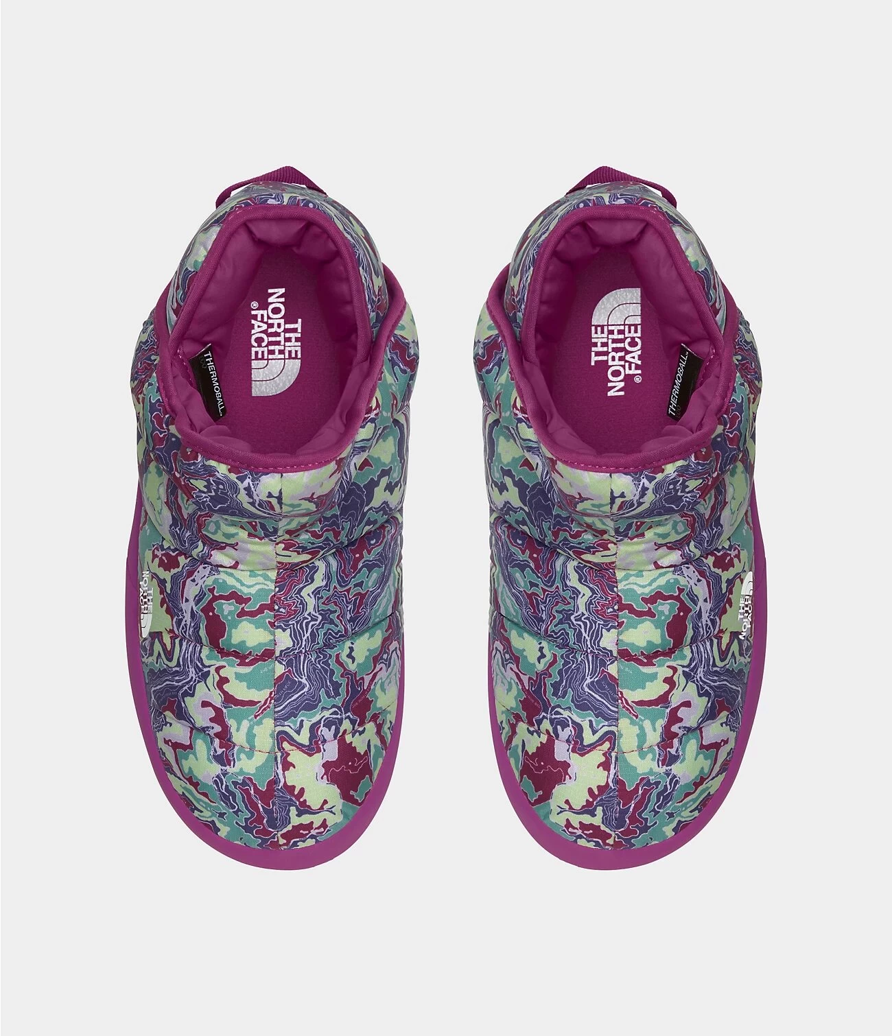 The North Face Youth Thermoball Traction Booties Peak Purple - Image 3