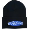 Frog Oval Logo Beanie Black