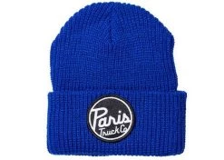Paris Dot Patched Beanie Royal
