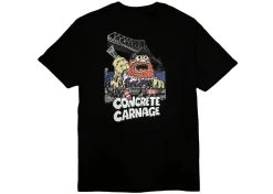 Mehrathon X Heroin Concrete Carnage T-Shirt Black