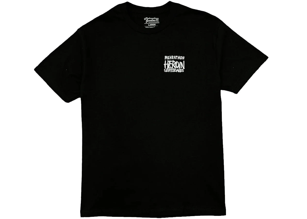 Mehrathon X Heroin Concrete Carnage T-Shirt Black - Image 2