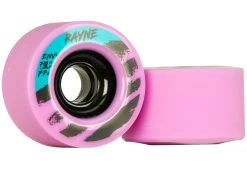 Rayne Envy Wheels 70MM 77A Black, Teal, Pink Or Clear Purple Longboard Wheels