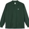 Polar Long Sleeve Polo Dark Green