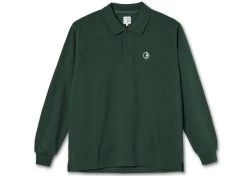 Polar Long Sleeve Polo Dark Green