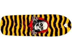 Powell Peralta Ripper 4 Flight 9.7" Skateboard Deck Yellow/Black