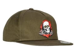 Powell Peralta Ripper 2 Snapback Cap Military Green