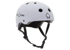 Pro-Tec Classic Certified Gloss White Helmet