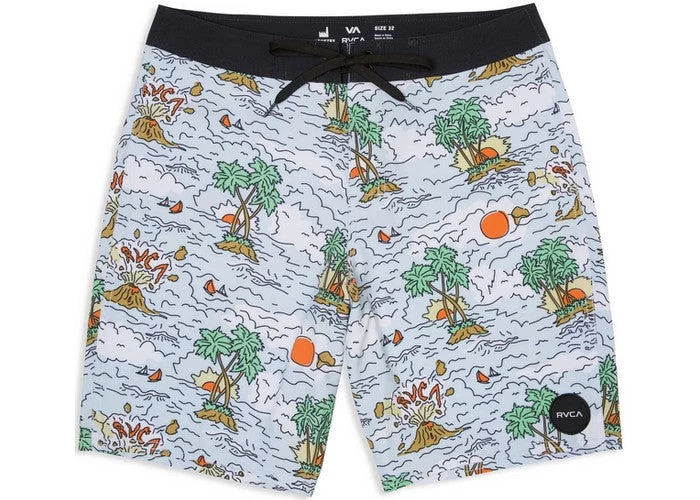 RVCA Boys VA Printed Boardshorts Blue