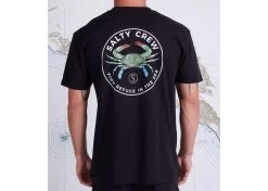 Salty Crew Blue Crabber Premium T-Shirt Black